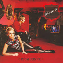 Load image into Gallery viewer, Roxette - Room Service (25th Anniversary) - Black & Red Marble Vinyl LP Record