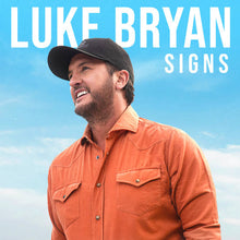 Load image into Gallery viewer, Luke Bryan - Signs - Orange Vinyl LP Record
