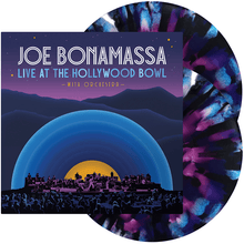 Load image into Gallery viewer, Joe Bonamassa - Live At The Hollywood Bowl With Orchestra - Purple Blue Eclipse Vinyl LP Record - Bondi Records