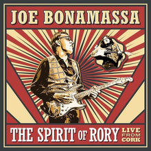 Load image into Gallery viewer, Joe Bonamassa - The Spirit Of Rory: Live From Cork - Red & Black Marble Vinyl LP Record - Bondi Records