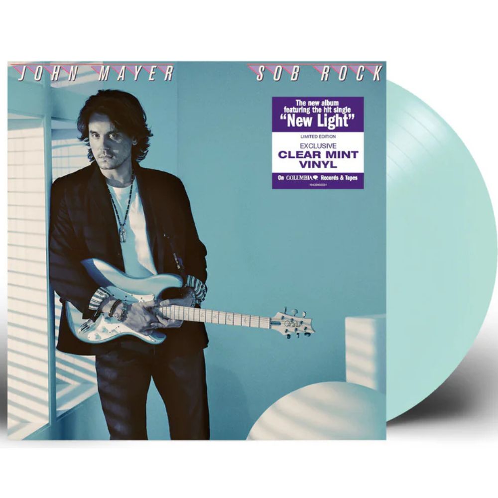 John Mayer Sob Rock Coke Bottle Clear Vinyl LP Record