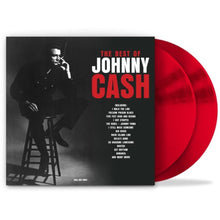 Load image into Gallery viewer, Johnny Cash - The Best of Johnny Cash - Red Vinyl LP Record - Bondi Records