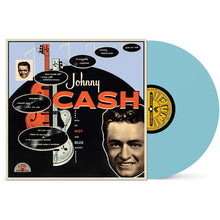 Load image into Gallery viewer, Johnny Cash - With His Hot And Blue Guitar - Blue Vinyl LP Record