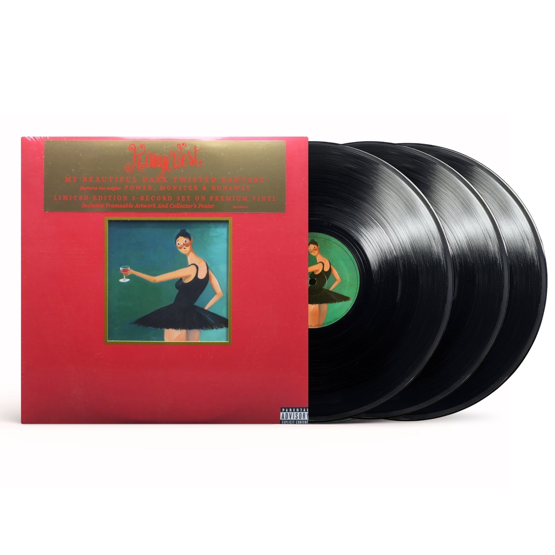Kanye West - My Beautiful Dark Twisted Fantasy - Vinyl LP Record