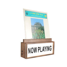 Load image into Gallery viewer, LED Lightbox Now Playing Vinyl Record Stand - Bondi Records