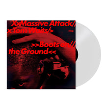 Load image into Gallery viewer, Massive Attack & Tom Waits - Boots On The Ground - Red, White or Blue 12" Vinyl Single Record - Bondi Records