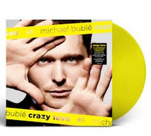 Load image into Gallery viewer, Michael Bublé - Crazy Love - Yellow Vinyl LP Record - Bondi Records