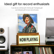 Load image into Gallery viewer, Multicolour LED Lightbox Now Playing Vinyl Record Stand - Bondi Records