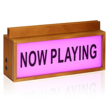 Load image into Gallery viewer, Multicolour LED Lightbox Now Playing Vinyl Record Stand - Bondi Records