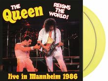 Load image into Gallery viewer, Queen - Live In Mannheim 1986 - Yellow Vinyl LP Record - Bondi Records