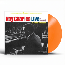 Load image into Gallery viewer, Ray Charles - Live In Concert - RSD 2026 Tangerine Vinyl LP Record - Bondi Records