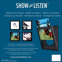 Load image into Gallery viewer, Show and Listen - Black Record Frame – Single Pack - Bondi Records