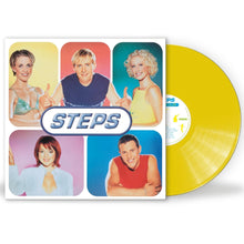 Load image into Gallery viewer, Steps - Steptacular - Neon Yellow Vinyl LP Record - Bondi Records