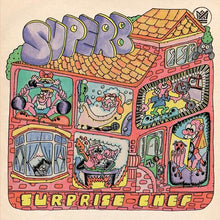 Load image into Gallery viewer, Surprise Chef - Superb - Translucent Tangerine Vinyl LP Record - Bondi Records