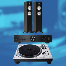 Load image into Gallery viewer, Technics SL - 1210GR2 Turntable, SU - GX70 Amplifier & Monitor Bronze Floorstanding Speakers Bundle - Bondi Records