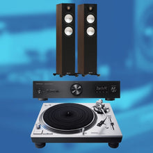 Load image into Gallery viewer, Technics SL - 1210GR2 Turntable, SU - GX70 Amplifier & Monitor Bronze Floorstanding Speakers Bundle - Bondi Records