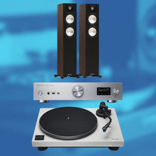 Load image into Gallery viewer, Technics SL - 40CBT Turntable, SU - GX70 Amp & Monitor Bronze Floorstanding Speakers Bundle - Bondi Records