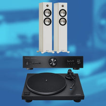 Load image into Gallery viewer, Technics SL - 40CBT Turntable, SU - GX70 Amp & Monitor Bronze Floorstanding Speakers Bundle - Bondi Records