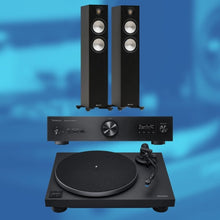Load image into Gallery viewer, Technics SL - 40CBT Turntable, SU - GX70 Amp & Monitor Bronze Floorstanding Speakers Bundle - Bondi Records