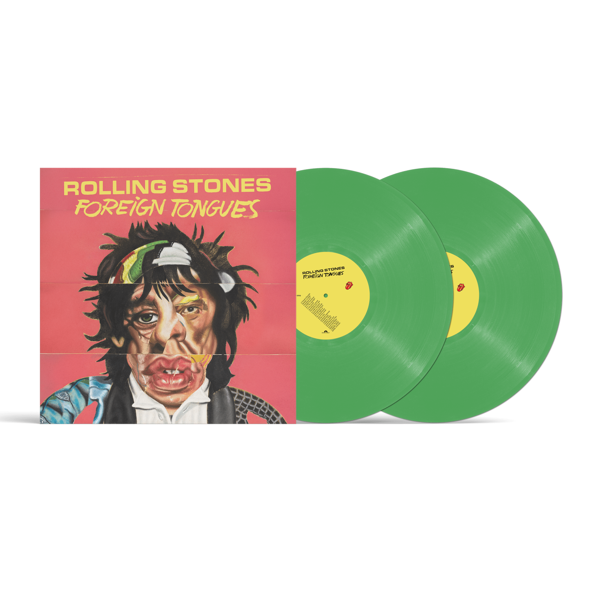 The Rolling Stones Foreign Tongues LP 緑盤 The Rolling Stones - Foreign Tongues - Indie Exclusive Green Vinyl