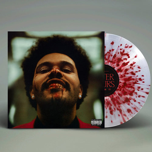 The Weeknd - After Hours - Clear & Red Splatter Vinyl LP Record - Bondi Records