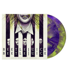 Load image into Gallery viewer, Various Artists - Beetlejuice - Lime Green & Purple Hand - Poured Vinyl LP Record - Bondi Records
