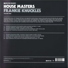 Load image into Gallery viewer, Various Artists - Defected Presents House Masters: Frankie Knuckles Volume Two - Vinyl LP Record - Bondi Records