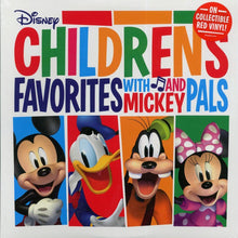 Load image into Gallery viewer, Various Artists - Disney: Children's Favourites With Mickey and Pals - Red Vinyl LP Record - Bondi Records