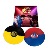 Load image into Gallery viewer, Various Artists - Heated Rivalry: Original Series Soundtrack - Blue/Red & Black/Yellow Vinyl LP Record - Bondi Records