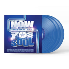 Load image into Gallery viewer, Various Artists - Now That's What I Call: 70s Soul - Blue Vinyl LP Record - Bondi Records