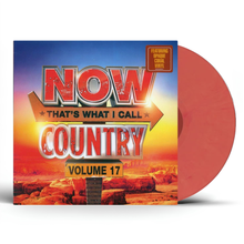 Load image into Gallery viewer, Various Artists - Now That's What I Call Country Volume 17 - Opaque Coral Vinyl LP Record - Bondi Records