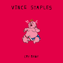 Load image into Gallery viewer, Vince Staples - Cry Baby - Indie Exclusive Red Vinyl LP Record - Bondi Records