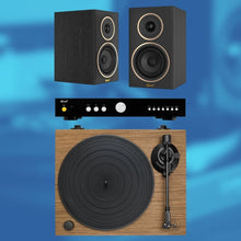 Load image into Gallery viewer, Vinyl Starter Kit - Audio Technica LPW Turntable & Encel Brains Amp & Gelati Speakers Bundle - Bondi Records