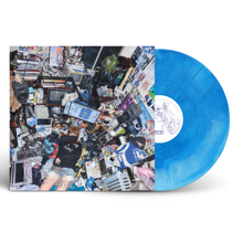 Load image into Gallery viewer, Ninajirachi - I Love My Computer - Blue & White Galaxy Vinyl LP Record