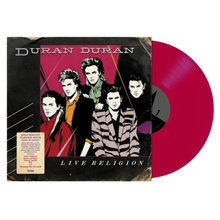 Load image into Gallery viewer, Duran Duran - Live Religion - Violet Red Vinyl LP Record