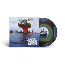 Load image into Gallery viewer, Gorillaz - Plastic Beach - Bespoke 3col Hand Pressed Vinyl LP Record