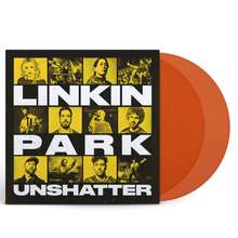 Load image into Gallery viewer, Linkin Park - Unshatter Film Soundtrack (Live In Sao Paulo) - Indie Exclusive Orange Vinyl LP Record (Copy)