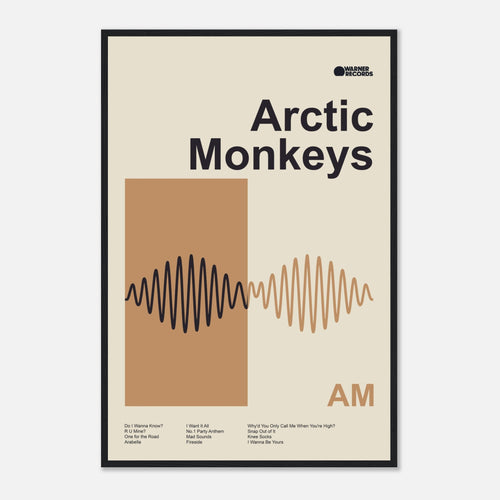 Arctic Monkeys - AM - Framed Poster - Bondi Records