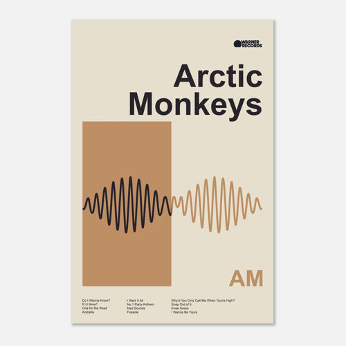 Arctic Monkeys - AM - Poster - Bondi Records
