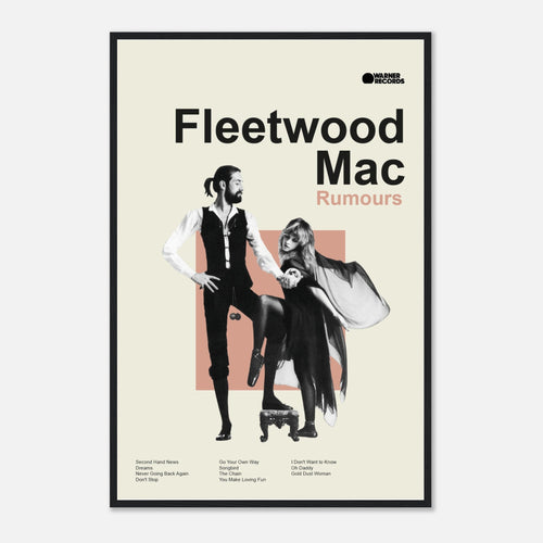 Fleetwood Mac - Rumours - Framed Poster - Bondi Records