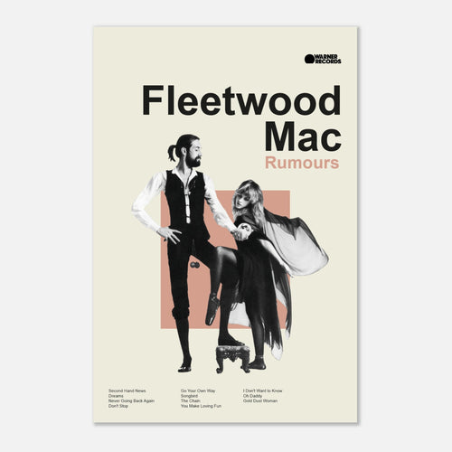 Fleetwood Mac - Rumours - Poster - Bondi Records