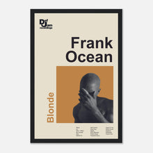 Load image into Gallery viewer, Frank Ocean - Blonde - Framed Poster - Bondi Records
