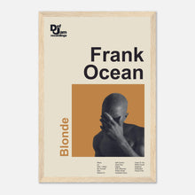 Load image into Gallery viewer, Frank Ocean - Blonde - Framed Poster - Bondi Records