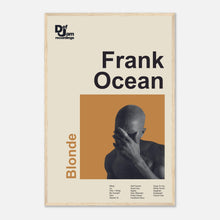 Load image into Gallery viewer, Frank Ocean - Blonde - Framed Poster - Bondi Records