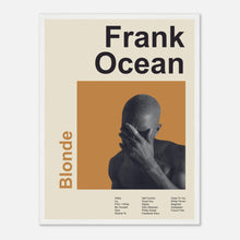 Load image into Gallery viewer, Frank Ocean - Blonde - Framed Poster - Bondi Records