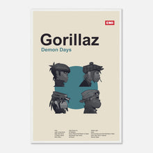 Load image into Gallery viewer, Gorillaz - Demon Days - Framed Poster - Bondi Records