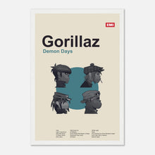Load image into Gallery viewer, Gorillaz - Demon Days - Framed Poster - Bondi Records
