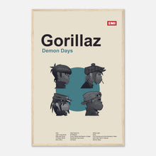 Load image into Gallery viewer, Gorillaz - Demon Days - Framed Poster - Bondi Records