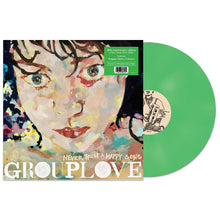 Load image into Gallery viewer, Grouplove - Never Trust A Happy Song - Green Vinyl LP Record - Bondi Records