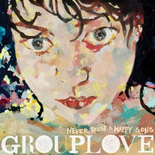 Load image into Gallery viewer, Grouplove - Never Trust A Happy Song - Green Vinyl LP Record - Bondi Records